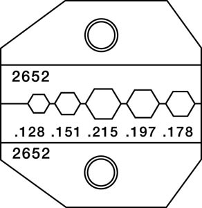 Сменные губки 0.128"/0.151"/0.178"/0.197"/0.215" д