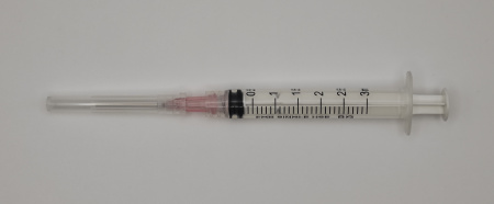 Шприц для клея 3 мл с тупой иглой 0.9 мм