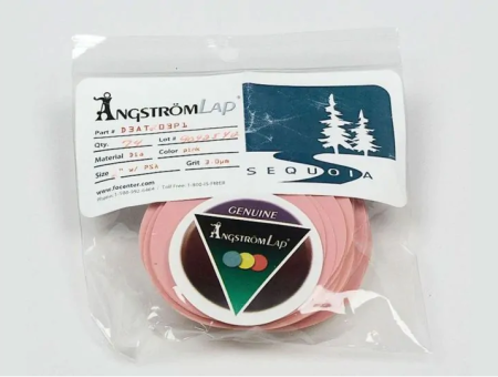 Пленка для полировки диск 2" 3 um, Diamond, PSA, AngstromLap