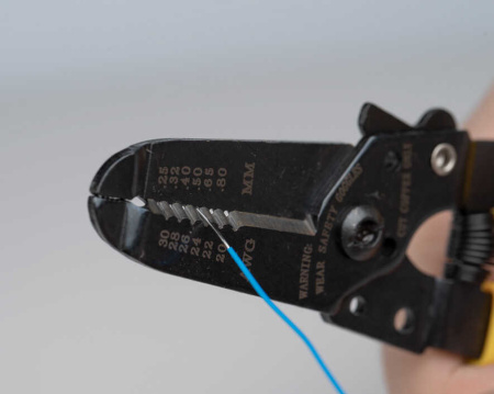 Стриппер для снятия оболочек 0.25-0.8 мм (20-30 AWG), Jonard