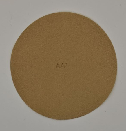 Пленка для полировки диск 5" 1 um, Al2O3, Flock PSA, 50 шт., AngstromBrush