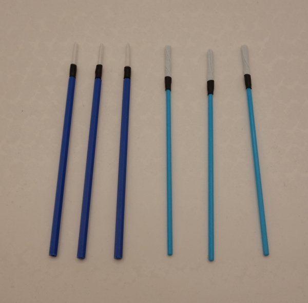 Палочки 1.25 мм для чистки адаптеров (100 мм, 50 шт, в тубе)