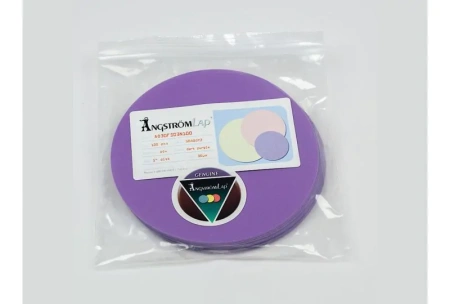 Пленка для полировки диск 5" 30 um, Al2O3, 100 шт., AngstromLap