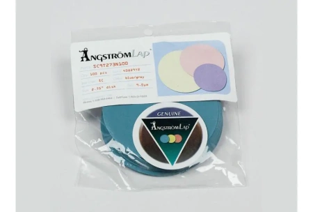 Пленка для полировки диск 2.75" 9 um, карбид кремния, 100 шт., AngstromLap