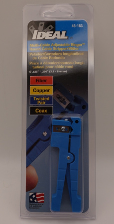 Стриппер-прищепка Ideal, синий, 3.2-6.4 мм