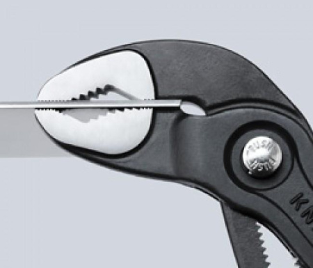 Клещи Cobra сантехнические переставные 180 мм, Knipex