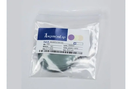 Пленка для полировки диск 2.75" 30 um, карбид кремния, 100 шт., AngstromLap