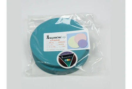 Пленка для полировки диск 5" 9 um, SiC, PSA, 100 шт., AngstromLap