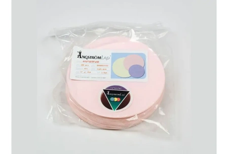 Пленка для полировки диск 5" 1 um, Al2O3, PSA, 100 шт., AngstromLap
