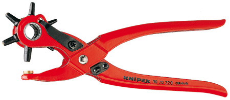 Клещи просечные с револьверной головкой, Knipex