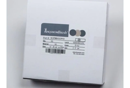 Пленка для полировки диск 5" 3 um, SiC, Flock, 50 шт, Mipox