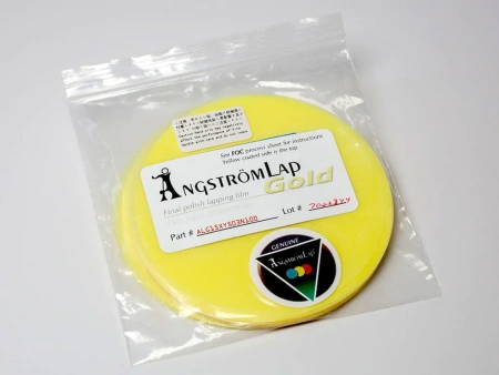 Пленка для финишной полировки диск 5", AngstromLap Gold (100 шт.)