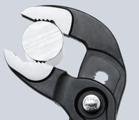 Клещи Cobra сантехнические переставные 180 мм, Knipex