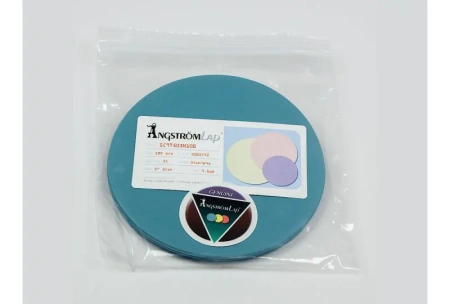 Пленка для полировки диск 5" 9 um, SiC, 100 шт., AngstromLap